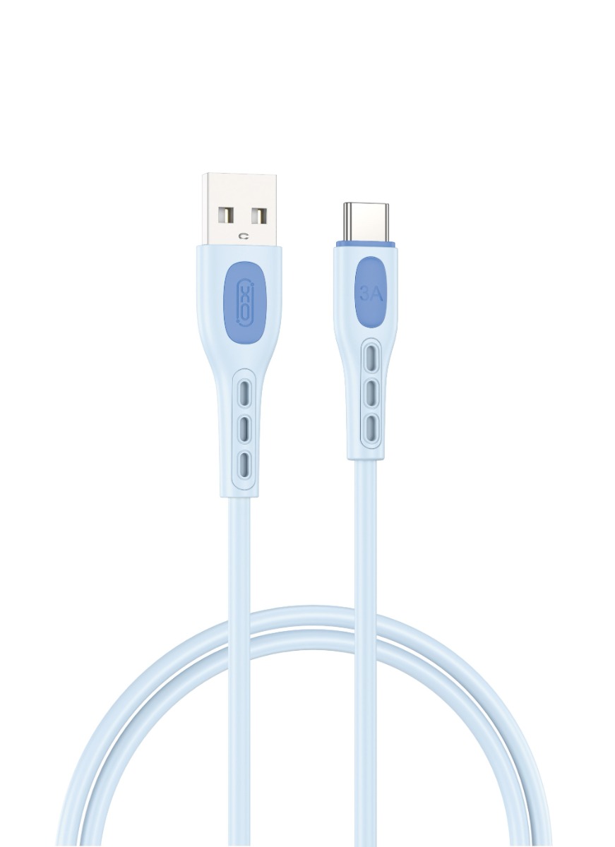 nb280_cbl XO NB280 Καλώδιο δεδομένων Type-C 1M 3A Μπλε - Image 1