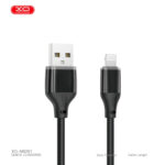 XO NB291 Καλώδιο Φόρτισης & Μεταφοράς Δεδομένων Lightning Braided 6A Μαύρο - Image 3