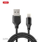 XO NB291 Καλώδιο Φόρτισης & Μεταφοράς Δεδομένων Lightning Braided 6A Μαύρο - Image 2