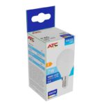 ATC SMD Λαμπτήρας LED Globe P45 230V 7W/600LM E14 6500K