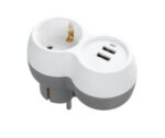 Technik Professional Πρίζα 1 Θέση + 2 USB-A 16A