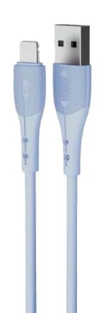 XO NB159 2.0A USB Καλώδιο Φόρτισης + Data για Lightning 1.2m Μωβ