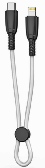 XO NB-Q248A Καλώδιο Φόρτισης + Data Suluo Series Type-c to Lightning 27W L=25cm Άσπρο - Image 8