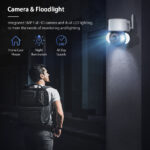 EDUP EH-3264P26 4K 8MP Smart Camera IP66 Outdoor Auto Tracking Two Way Audio Night Vision - Image 3