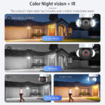 EDUP EH-3264P26 4K 8MP Smart Camera IP66 Outdoor Auto Tracking Two Way Audio Night Vision - Image 7