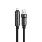 XO NB295 Καλώδιο Φόρτισης & Μεταφοράς Δεδομένων 4 σε 1 Μαύρο 1.2m