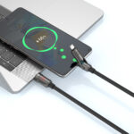 XO NB295 Καλώδιο Φόρτισης & Μεταφοράς Δεδομένων 4 σε 1 Μαύρο 1.2m - Image 4