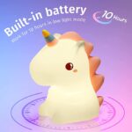 ΑTC LED Μονόκερος Φωτάκι Νυκτός Σιλικόνης - Image 6