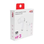 ATC-HFr3 Ενσύρματα Ακουστικά Handsfree Λευκά 3.5mm - Image 2