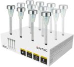 Entac Ηλιακό Κήπου 40cm Ανοξείδωτο ατσάλι με Μωσαϊκό Γυαλί 1 LED (12τμχ) - Image 2