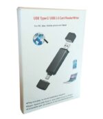 Αναγνώστης καρτών 2 σε 1 Τύπος C + 3.0 A με μπρελόκ - Image 2
