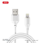 XO NB291 Καλώδιο Φόρτισης & Μεταφοράς Δεδομένων Lightning Braided 6A Λευκό - Image 4