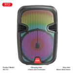 XO F51 Colored Jade Εξωτερικό Ηχείο RGB Bluetooth 10W - Image 2