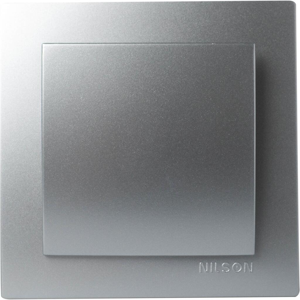 24131010_4 Geyer Ασημί διακόπτης μεσαίος Α/Ρ - Image 1