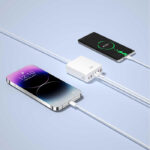 XO L133(EU) 75W GaN 3A+3C Desktop Fast Charger with 1.5M Power Cord - Image 6