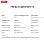 XO Q6 Pro Pods Ακουστικά 6ης Γενιάς (Λευκά) - Image 3