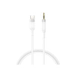 XO NB-R279B Type-c σε 3.5 Καλώδιο Ήχου Λευκό
