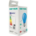 Geyer Λάμπα LED Color Α60 4W E27 μπλε 60lm