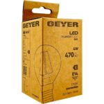 Geyer Λάμπα LED Σφαιρική Filament G45 4W E14 2700K 470lm