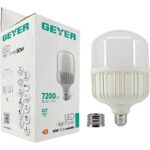 Geyer Λάμπα LED High Power Economy 80W E27 4000K 7200lm IP44 με αντάπτορα Ε40 - Image 2