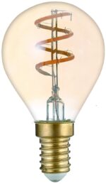 Avide LED Soft Filament Σφαιρική 3W E14 360° Θερμό 2700K - Image 2