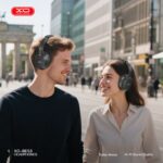 XO BE53 Ακουστικά Κεφαλής Bluetooth Tough Style με Περιστρεφόμενη Στέκα & ANC Μαύρα - Image 6