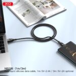 XO NB238 Καλώδιο Φόρτισης + Data Lightning L=3M Zeus Series Άσπρο - Image 5