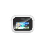 XO X47 Smart TWS Ακουστικά 4ης Γενιάς με Οθόνη (Λευκά) - Image 4