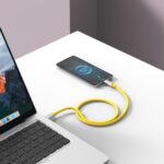 XO NB251 6A Καλώδιο Φόρτισης + Data για Type-C L=1m Κίτρινο - Image 2