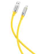 XO NB251 6A Καλώδιο Φόρτισης + Data για Type-C L=1m Κίτρινο