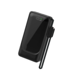 XO PR282 Powerbank Ταχείας Φόρτισης 22.5W με Πρίζα & Λουράκι Type-C 10.000mAh