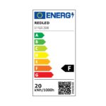 Redpoint "FLEXI" ΜΑΥΡΟΣ ΠΡΟΒΟΛΕΑΣ LED SMD 20W 6500k ΜΕ ΔΥΝΑΤΟΤΗΤΑ ΧΡΗΣΗΣ ΣΕΝΣΟΡΑ (κατασκευή Κίνα) - Image 3