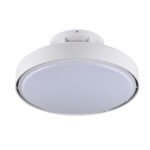 inLight TETON Ανεμιστήρας Οροφής Bladeless Λευκό 56W LED 5900lm 3CCT App Control (101001020)