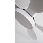 inLight Denali Ανεμιστήρας Οροφής με LED 24W, DC Μοτέρ & Smart App - Total White (102000790) - Image 2