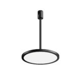 Inlight Φωτιστικό LED 15W 3000K για Chandler Track σε μαύρη απόχρωση D:20,5mx28,3cm (13C-00081)