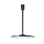 Inlight Φωτιστικό LED 15W 3000K για Chandler Track σε μαύρη απόχρωση D:20,5mx28,3cm (13C-00081) - Image 3