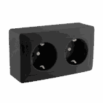 Redpoint ΔΙΠΛΗ ΠΡΙΖΑ ΣΟΥΚΟ ΑΣΦΑΛΕΙΑΣ ΕΞΩΤΕΡΙΚΗ IP20 KARIN ΛΕΥΚΗ - Image 2