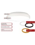 Universe Πλαφονιέρα Οροφής 35εκ. με Ενσωματωμένο LED