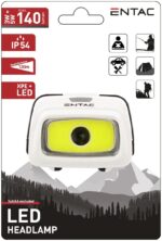 Entac Φακός Κεφαλής 5+3W (3xAAA Δεν Περιλαμβ.) Άσπρο