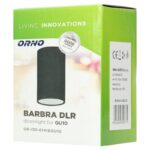 Redpoint 6141 BARBRA ΣΠΟΤ ΟΡΟΦΗΣ GU10 ΣΤΡΟΓΓΥΛΟ Φ56/100 ΜΑΥΡΟ ORNO - Image 6