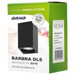 Redpoint 6142 BARBRA ΣΠΟΤ ΟΡΟΦΗΣ GU10 ΤΕΤΡΑΓΩΝΟ 56/56/100 ΜΑΥΡΟ ORNO - Image 6