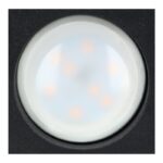 Redpoint 6142 BARBRA ΣΠΟΤ ΟΡΟΦΗΣ GU10 ΤΕΤΡΑΓΩΝΟ 56/56/100 ΜΑΥΡΟ ORNO - Image 3