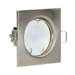 Redpoint 6177 SUTRI ΣΠΟΤ ΧΩΝΕΥΤΟ GU10 ΤΕΤΡΑΓΩΝΟ ΣΤΑΘΕΡΟ 76/76/35 Φ55 ΝΙΚΕΛ ΜΑΤ ORNO - Image 5