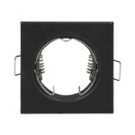 Redpoint 6177 SUTRI ΣΠΟΤ ΧΩΝΕΥΤΟ GU10 ΤΕΤΡΑΓΩΝΟ ΣΤΑΘΕΡΟ 76/76/35 Φ55 ΜΑΥΡΟ ORNO - Image 4