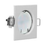 Redpoint 6177 SUTRI ΣΠΟΤ ΧΩΝΕΥΤΟ GU10 ΤΕΤΡΑΓΩΝΟ ΣΤΑΘΕΡΟ 76/76/35 Φ55 ΛΕΥΚΟ ORNO - Image 3