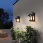 Redpoint "LATY" SOLAR ΦΑΝΑΡΑΚΙ ΚΗΠΟΥ ΕΠΙΤΟΙΧΟ ΜΕ ΑΝΙΧΝΕΥΤΗ ΚΙΝΗΣΗΣ 3000k ΠΛΑΣΤΙΚΟ ΜΑΥΡΟ IP65 (Made In P.R.C) - Image 2