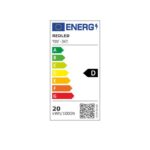 Redpoint "PIENI" ΑΝΕΜΙΣΤΗΡΑΣ ΓΙΑ ΝΤΟΥΙ E27 ΛΕΥΚΟΣ 6" (ΠΛΑΙΣΙΟ Φ26) 30W+REMOTE+LED LIGHT 3 CCT DIMMABLE (PRC) - Image 2