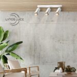 Redpoint "TRES" ΛΕΥΚΟ-ΧΡΥΣΟ SPOT ΟΡΟΦΗΣ ΜΕ ΒΡΑΧΙΟΝΑ 3xGU10 ΑΛΟΥΜΙΝΙΟ (Made In P.R.C) - Image 2