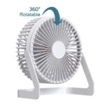 Redpoint "OFILIA" ΑΝΕΜΙΣΤΗΡΑΣ ΓΡΑΦΕΙΟΥ USB 2 ΤΑΧΥΤΗΤΩΝ 6" 5W ΛΕΥΚΟΣ