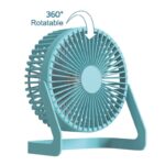 Redpoint "OFILIA" ΑΝΕΜΙΣΤΗΡΑΣ ΓΡΑΦΕΙΟΥ USB 2 ΤΑΧΥΤΗΤΩΝ 6" 5W LAKE BLUE
